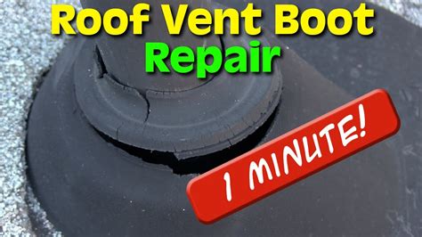 How to Repair a Damaged Roof Vent Boot